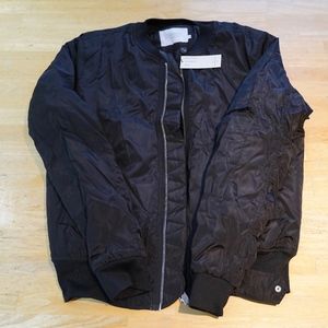 ElevenParis Men's Black Bomber Jacket